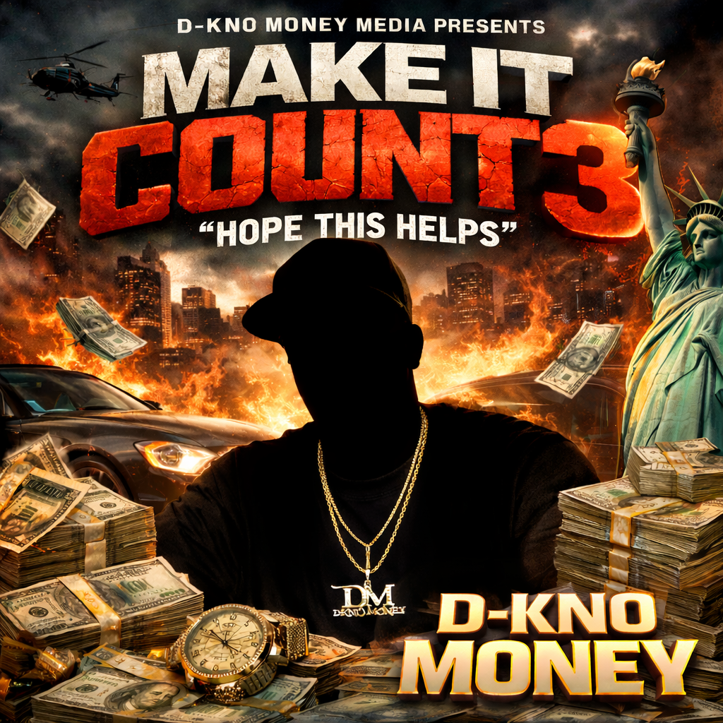 D-Kno Money is back with Make It Count 3: “Hope This Helps” —